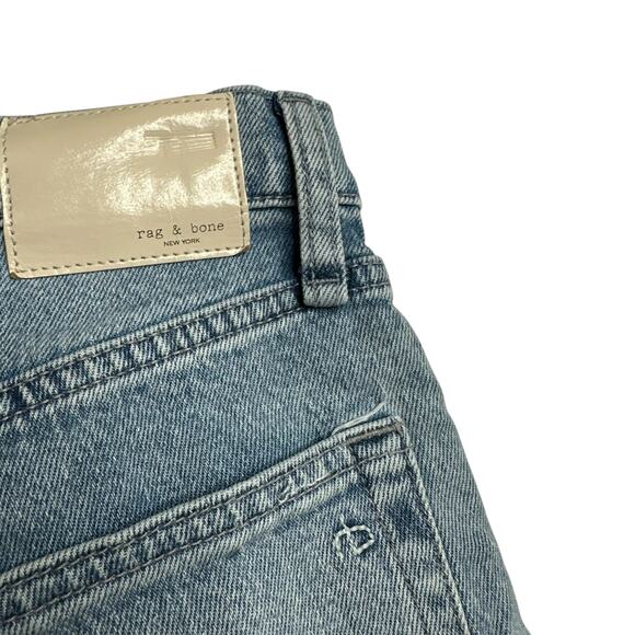 RAG & BONE Andi High Rise Ankle Wide Leg Jeans Bloomfield Women's Size 30 - Picture 10 of 11